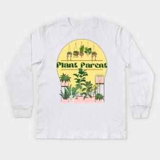 Plant Parent Kids Long Sleeve T-Shirt